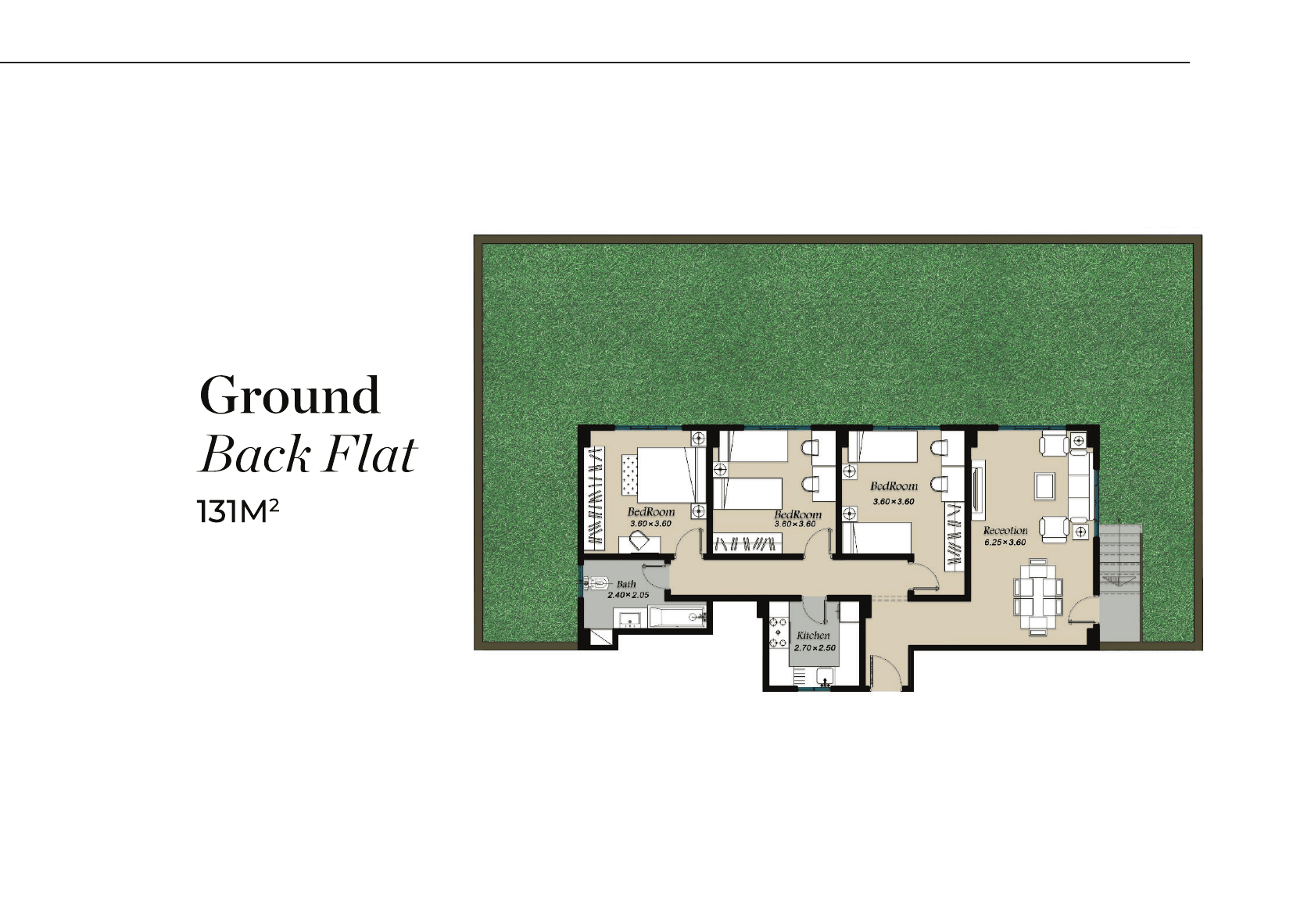 A50 Ground Back Flat
